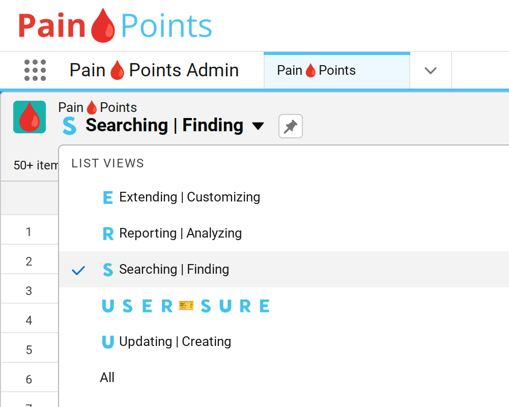 Gamify Salesforce >> Storiphi >> Pain Points