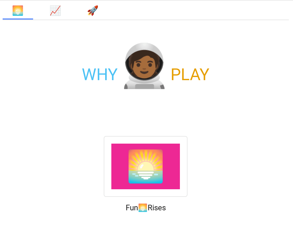 Gamify Salesforce >> Storiphi >> Apps >> Fun Rises